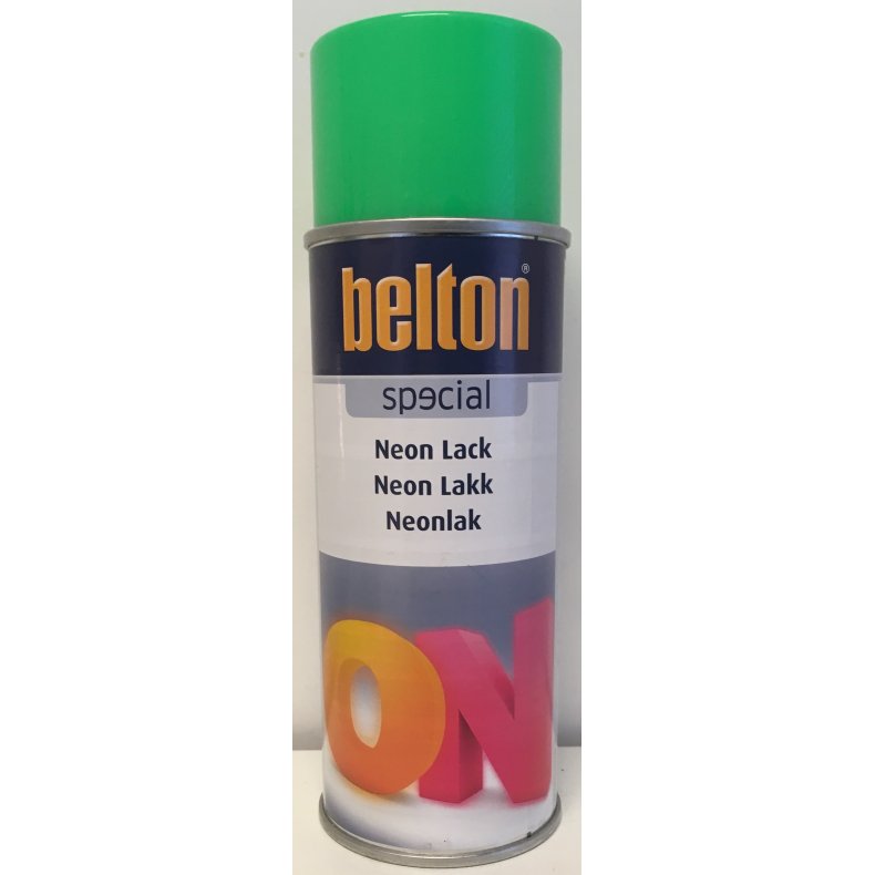 Belton 323 Neon Spray Gr�n 400 ml