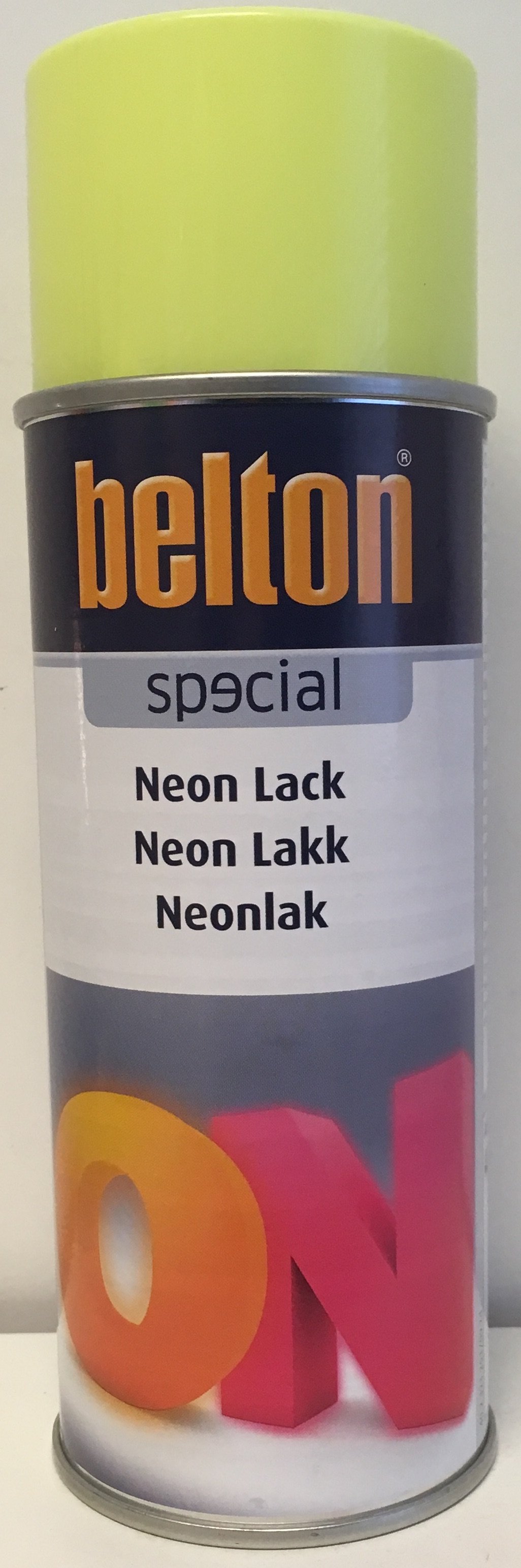 Køb Belton 323 Neon Spray Gul. DK's måske service ✓