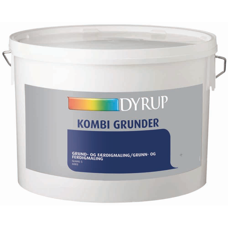 Dyrup Kombi Grunder, 6083. Lys r�hvid/8014
