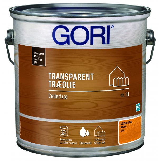 GORI Cedertr Transparent Trolie, 111/60060