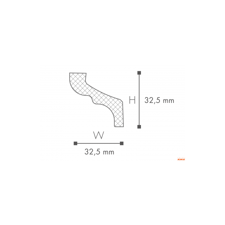 Stukliste F per meter (2 meters l�ngder)