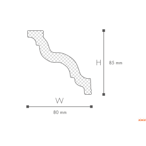 Stukliste GR per meter (2 meters lngder)