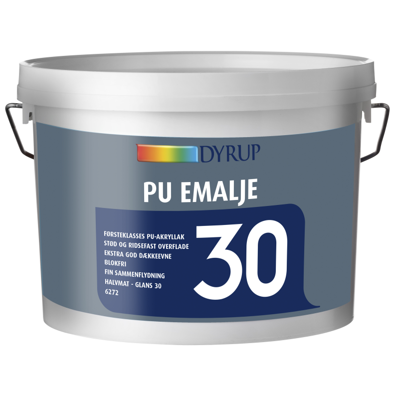DYRUP PU Emalje 30, 6272. 2,5 ltr.