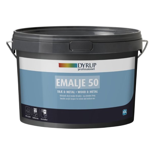 Dyrup Tr� og Metal Emalje 50, 6255