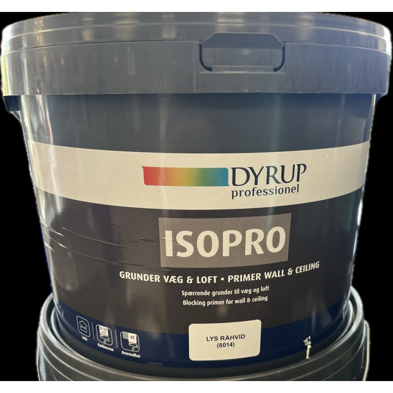 IsoPro sp�rrende v�g- og loftmaling