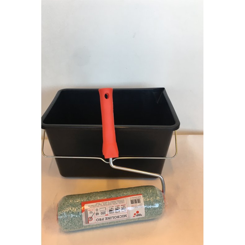 Malerulles�t, Malerulle 25 cm med malerkar 12 ltr.