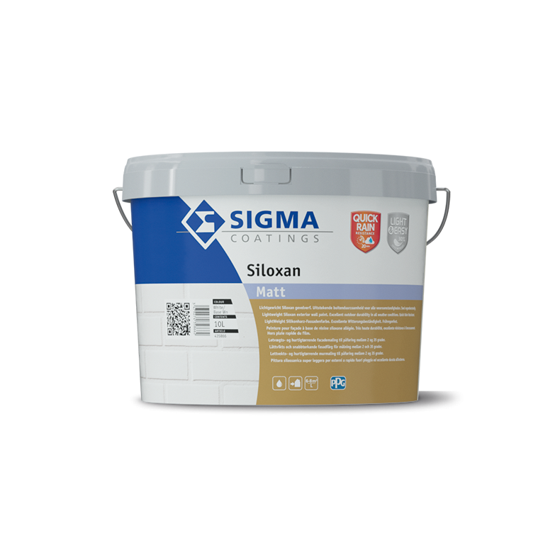 Sigma Siloxan Matt Facademaling 10 ltr.