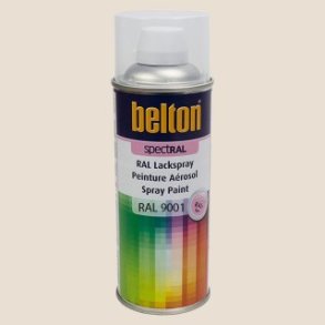 Belton Spraymaling 400 ml. RAL 9001