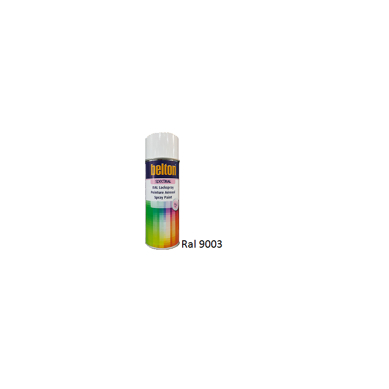 Belton Spraymaling 400 ml. RAL 9003
