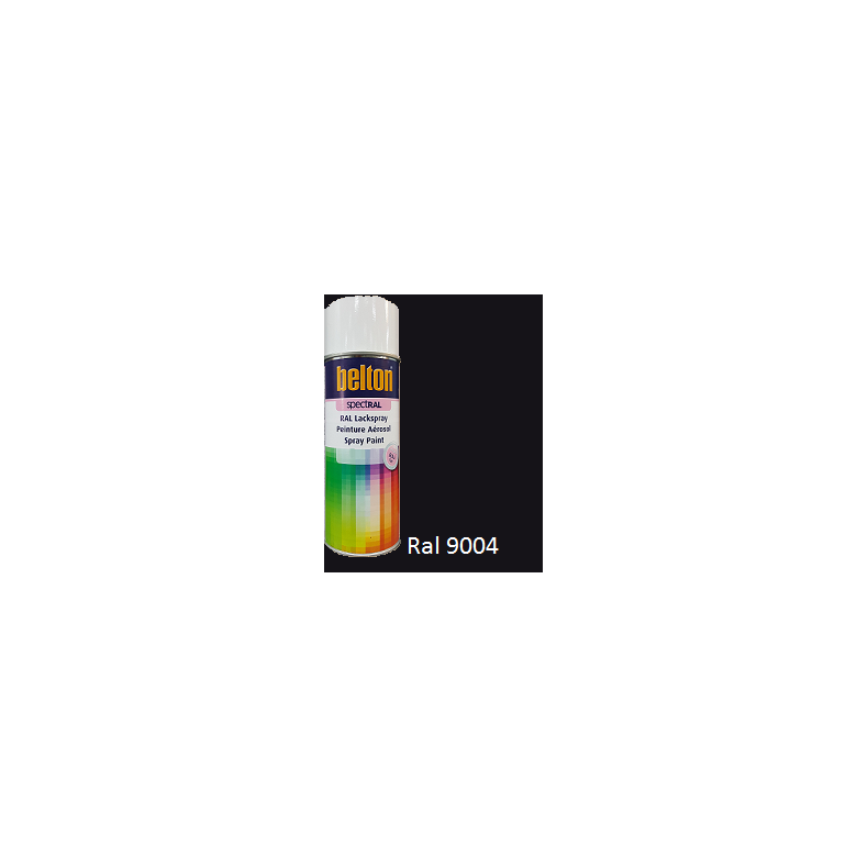 Belton Spraymaling 400 ml. RAL 9004