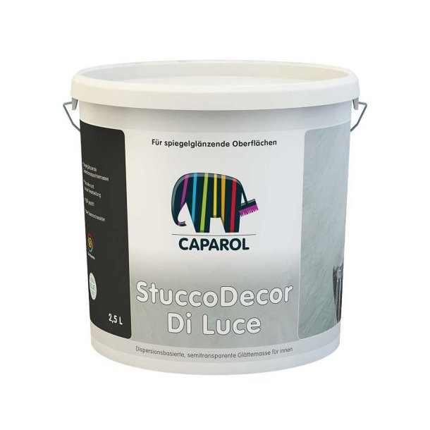Caparol StuccoDecor Di Luce indfarvet Spartel 2,5 ltr. Blank