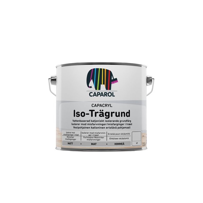Caparol Iso Tr�grunder hvid.