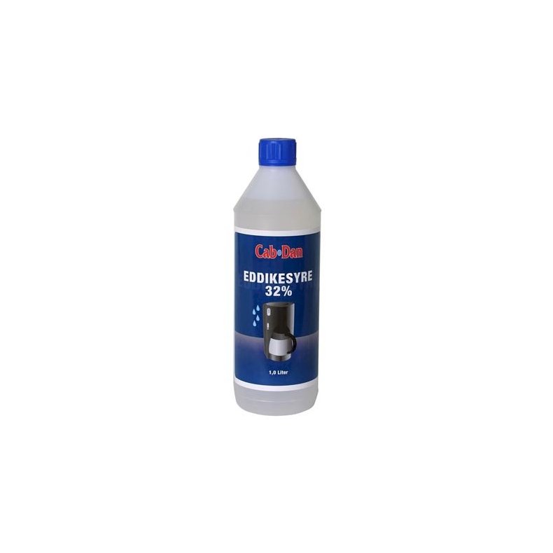 Miller eddikesyre 32 % 1 ltr.