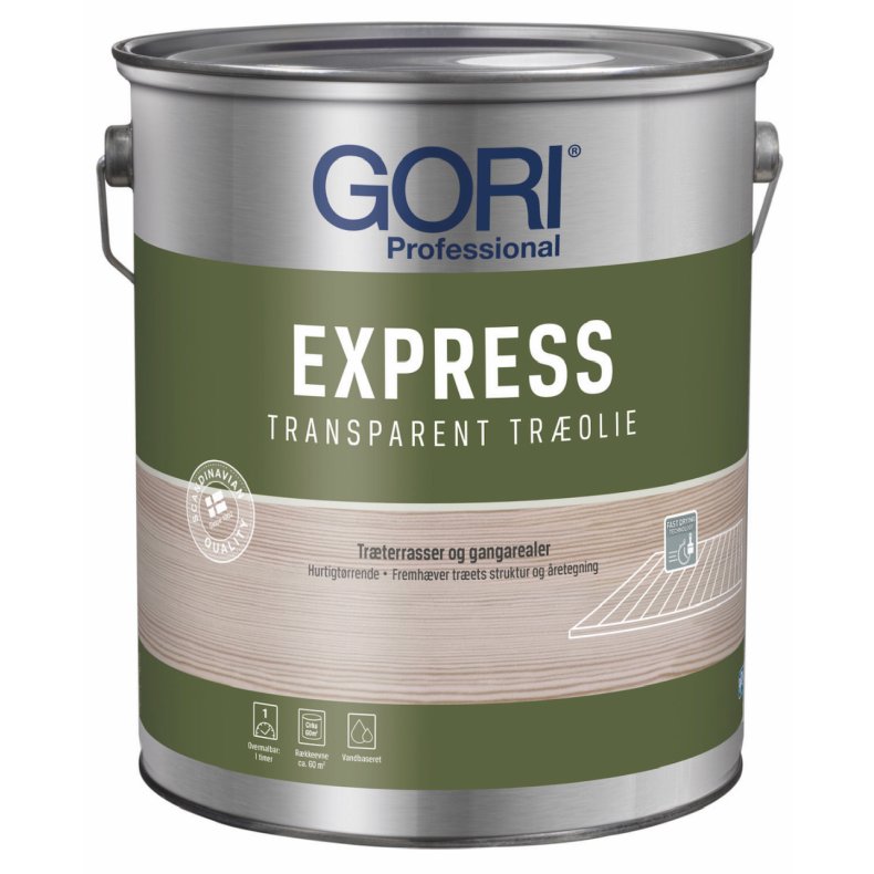 GORI Tr�terrasse Express/Transparent Tr�olie 